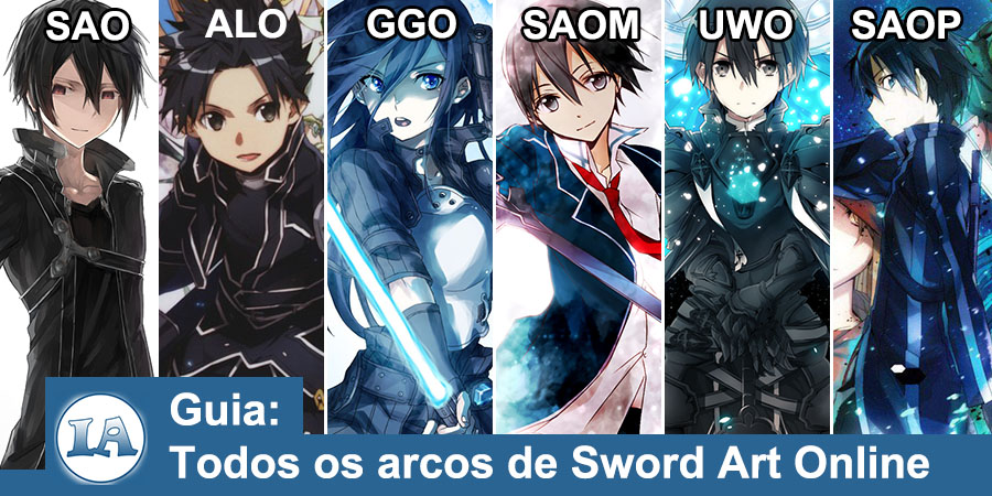 Sword Art Online: Melhor ordem para assistir a todas as séries e filmes