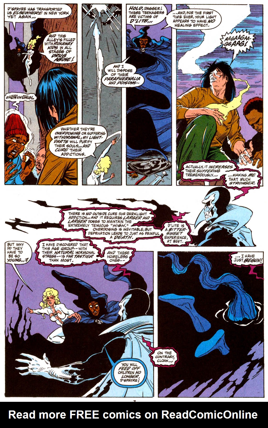 Read online Cloak and Dagger (1990) comic -  Issue #19 - 8