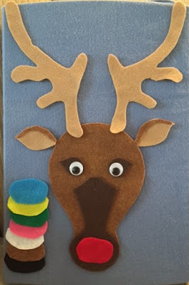 Christmas storytime, Rudolph flannel board