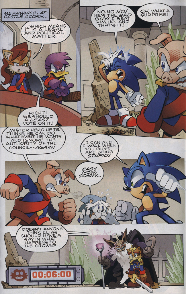 Read online Sonic The Hedgehog comic -  Issue #224 - 21