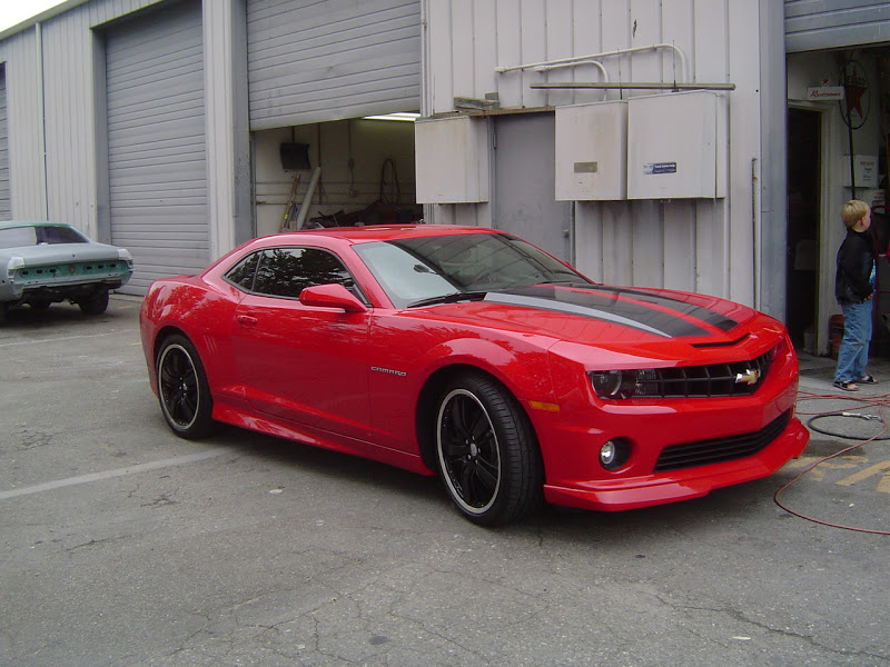 Fenders and Fins, Inc.: 2011 Camaro Body kit installation