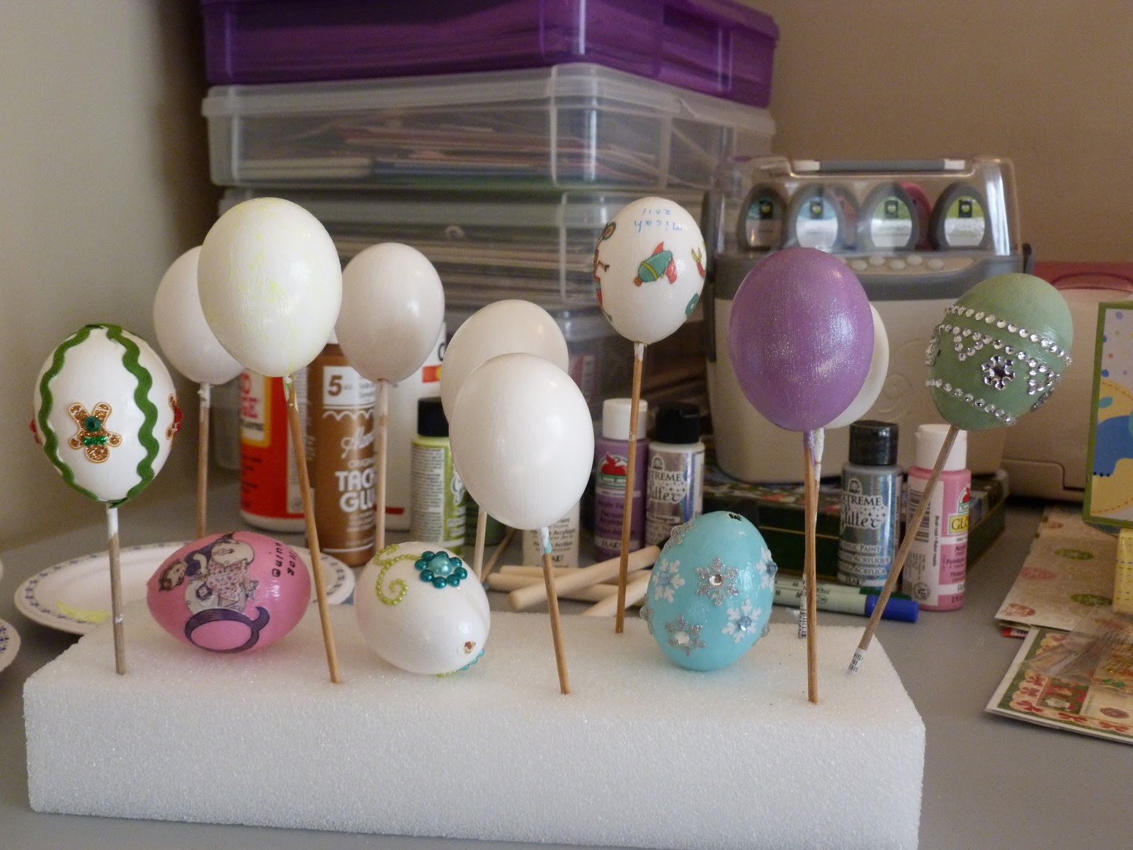 Pat's Ramblings Christmas Eggs