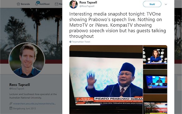 Pengamat Australia Ini Ungkap Perbedaan Media Saat Pidato Kebangsaan Prabowo