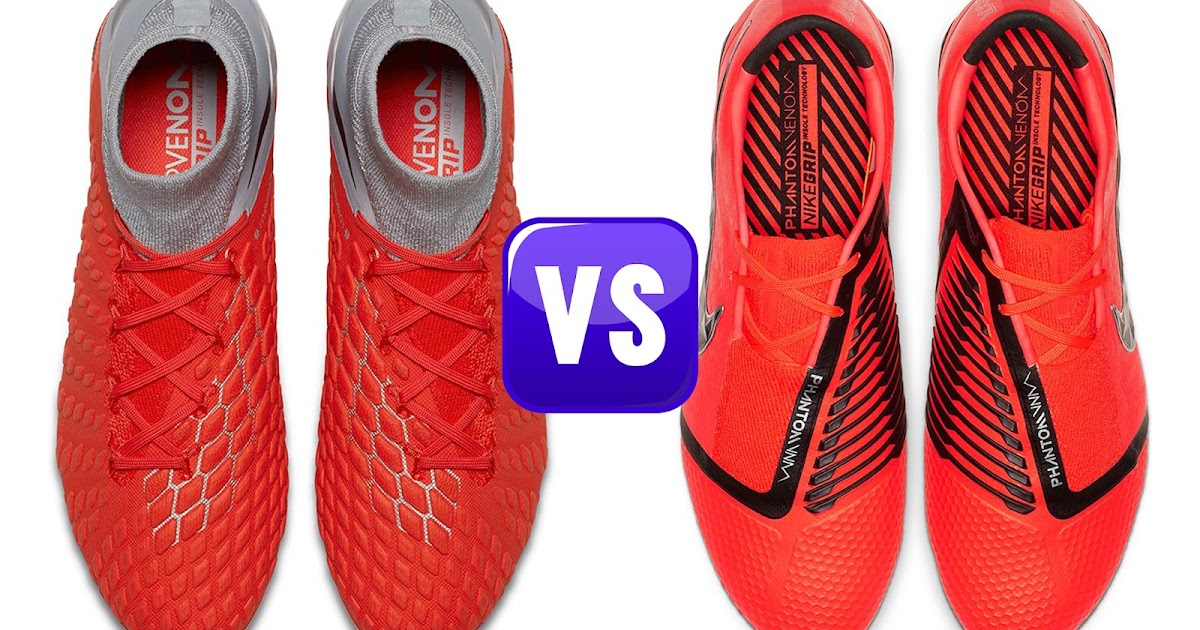 nike mercurial vs nike hypervenom