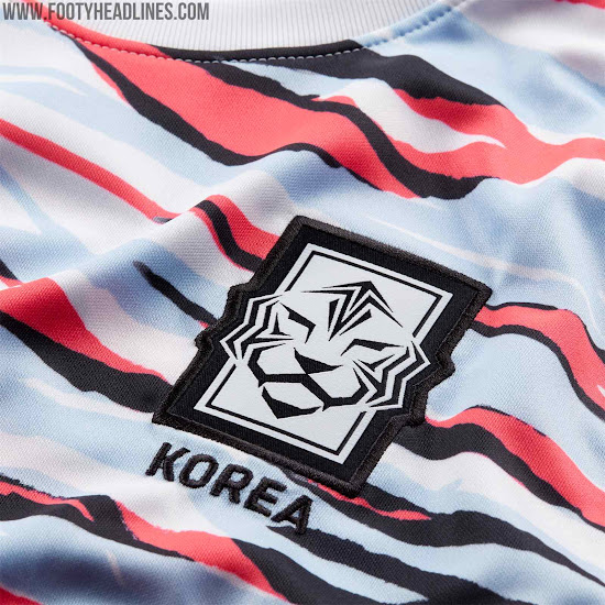 south korea pre match jersey