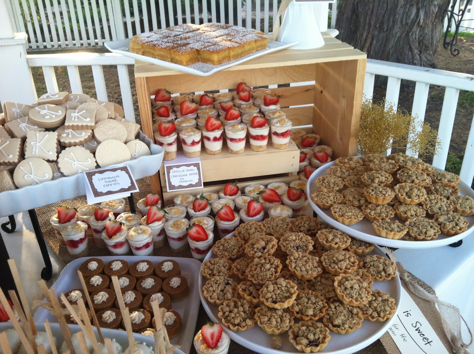 A Little Something Sweet: Rustic Wedding