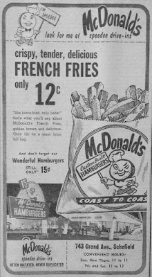 McDonald's 12 cents French Fries