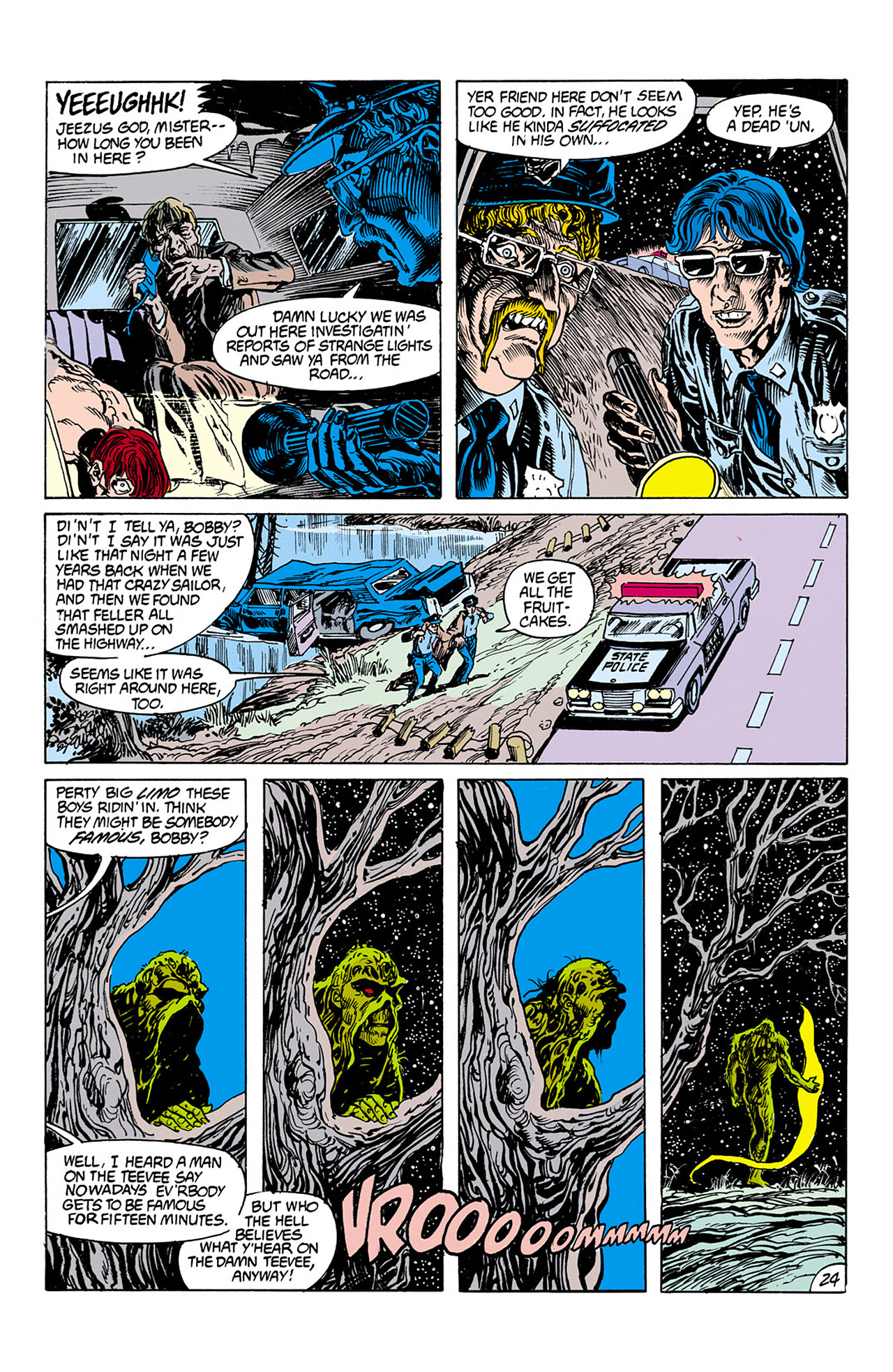 Read online Swamp Thing (1982) comic -  Issue #74 - 24