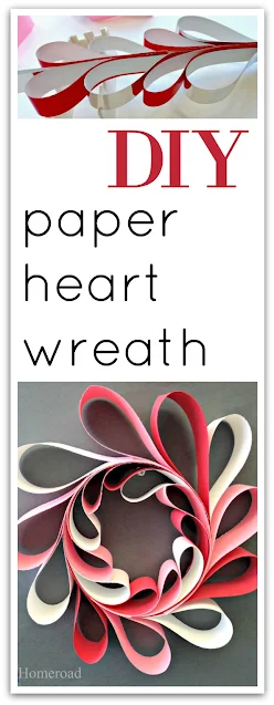 paper hearts with overlay