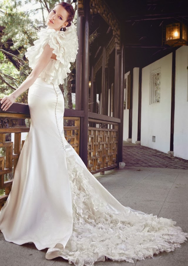 Increíble colección de vestidos de novias 2014