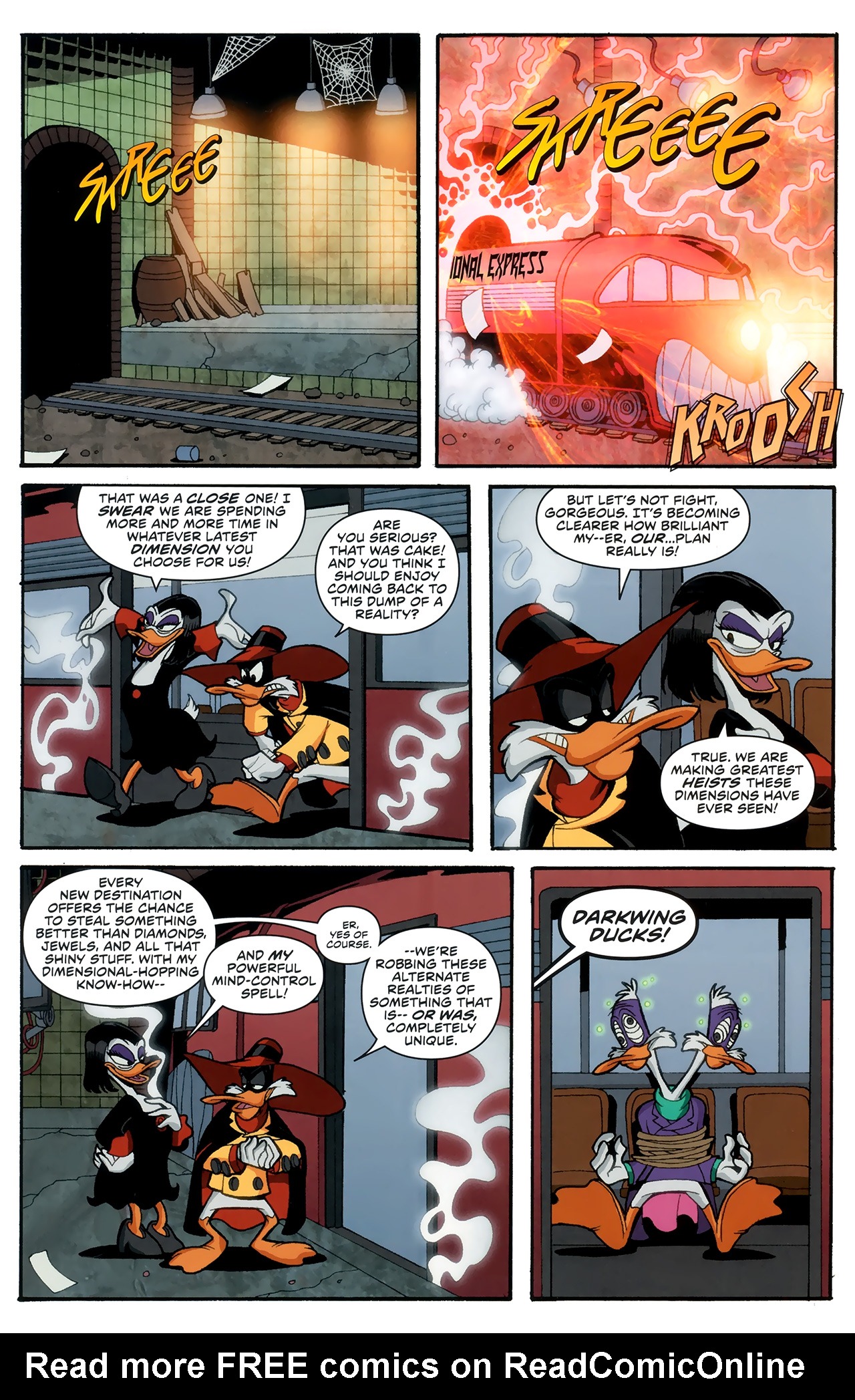 Read online Darkwing Duck comic -  Issue #5 - 6