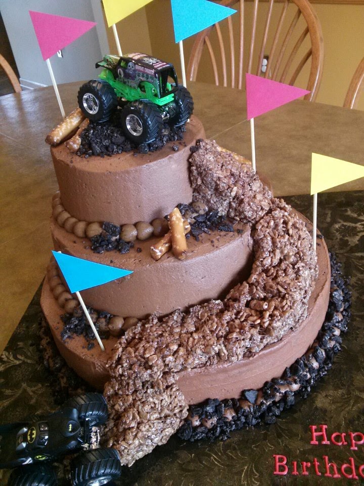 Simply Sweet Monster Truck Cake