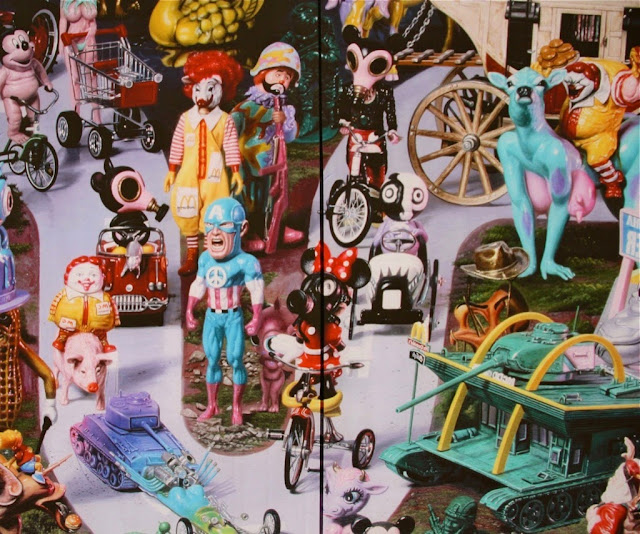 New Window Installations By Ron English, Know hOPE, Strøk and others in Berlin, Germany For Project M.