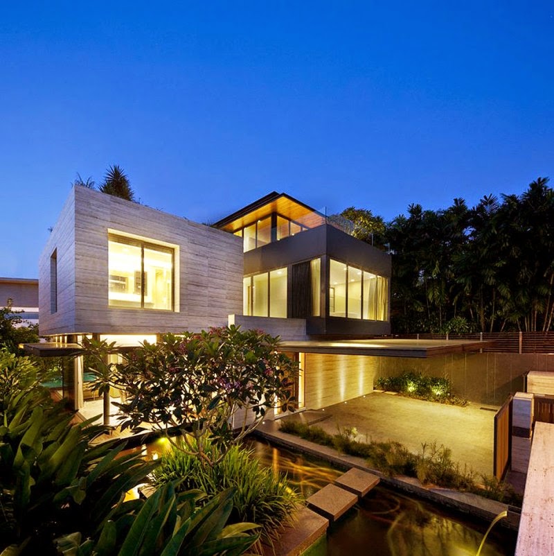 architecture modern tropical house