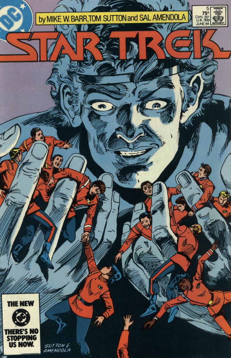 Read online Star Trek (1984) comic -  Issue #5 - 1
