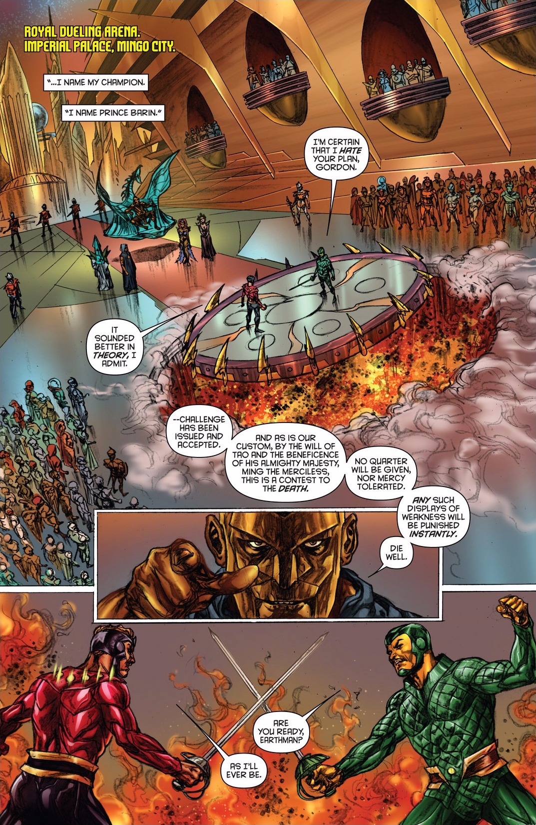 Read online Flash Gordon: Zeitgeist comic -  Issue # TPB - 170