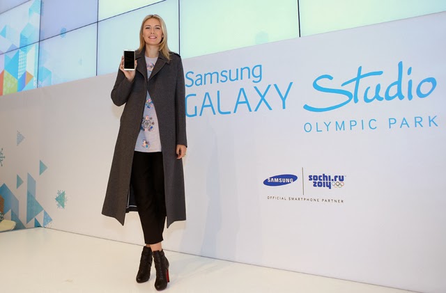 Flagship Galaxy Studio for the Sochi 2014 Olympic Winter Games and Maria Sharapova