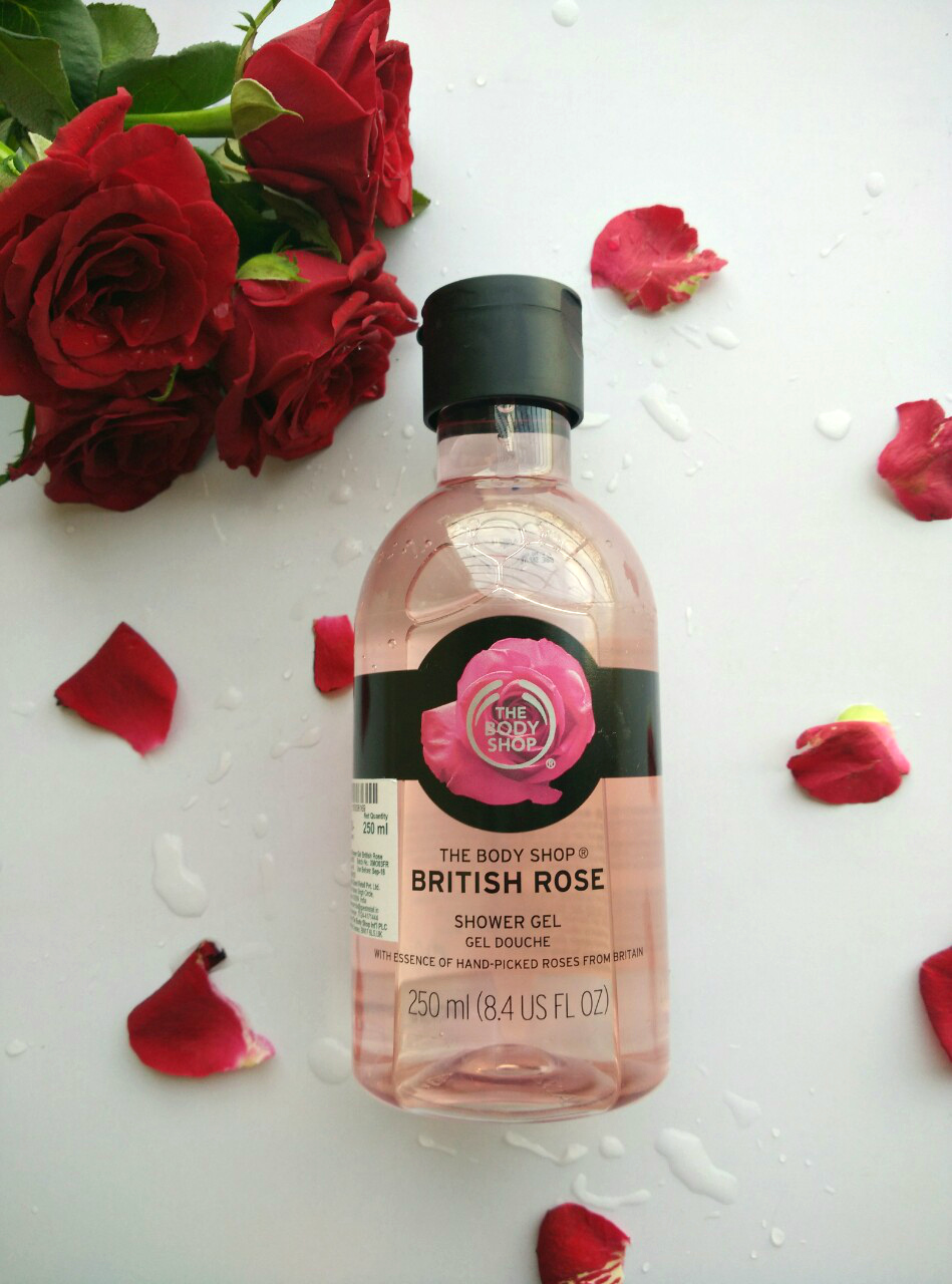 body shop british rose perfume