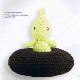 PATRON GRATIS ALIEN Y OVNI AMIGURUMI 29498