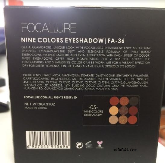 Review Focallure Nine Colour Eyeshadow, Bikin Mata Semakin Bersinar!