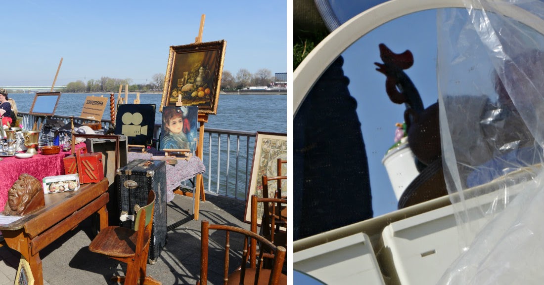 BUNTPAPIERFABRIK Weekend Reflections 115 Flohmarkt am Rheinufer