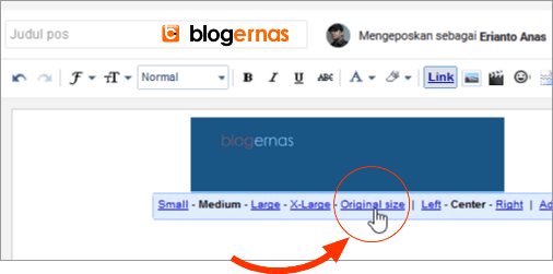 Cara Upload Gambar ke Hosting Blogger