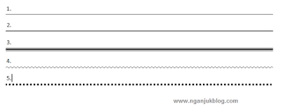 cara membuat garis di microsoft word 2007 cara membuat garis di microsoft word 2007