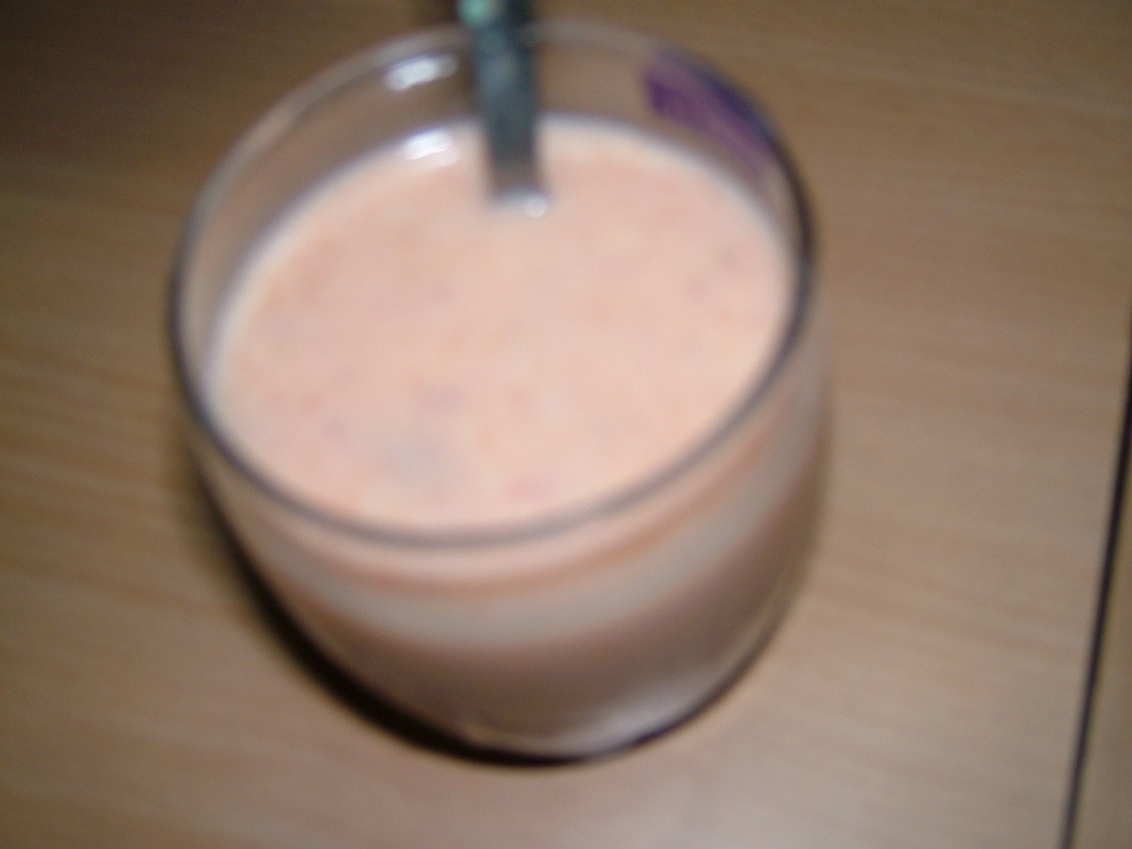 Mixed fruit milk shake