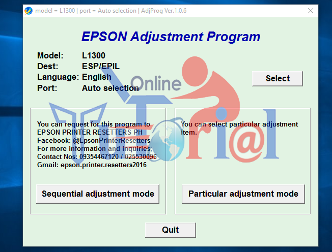 Epson l120 series resetter rar free. download full