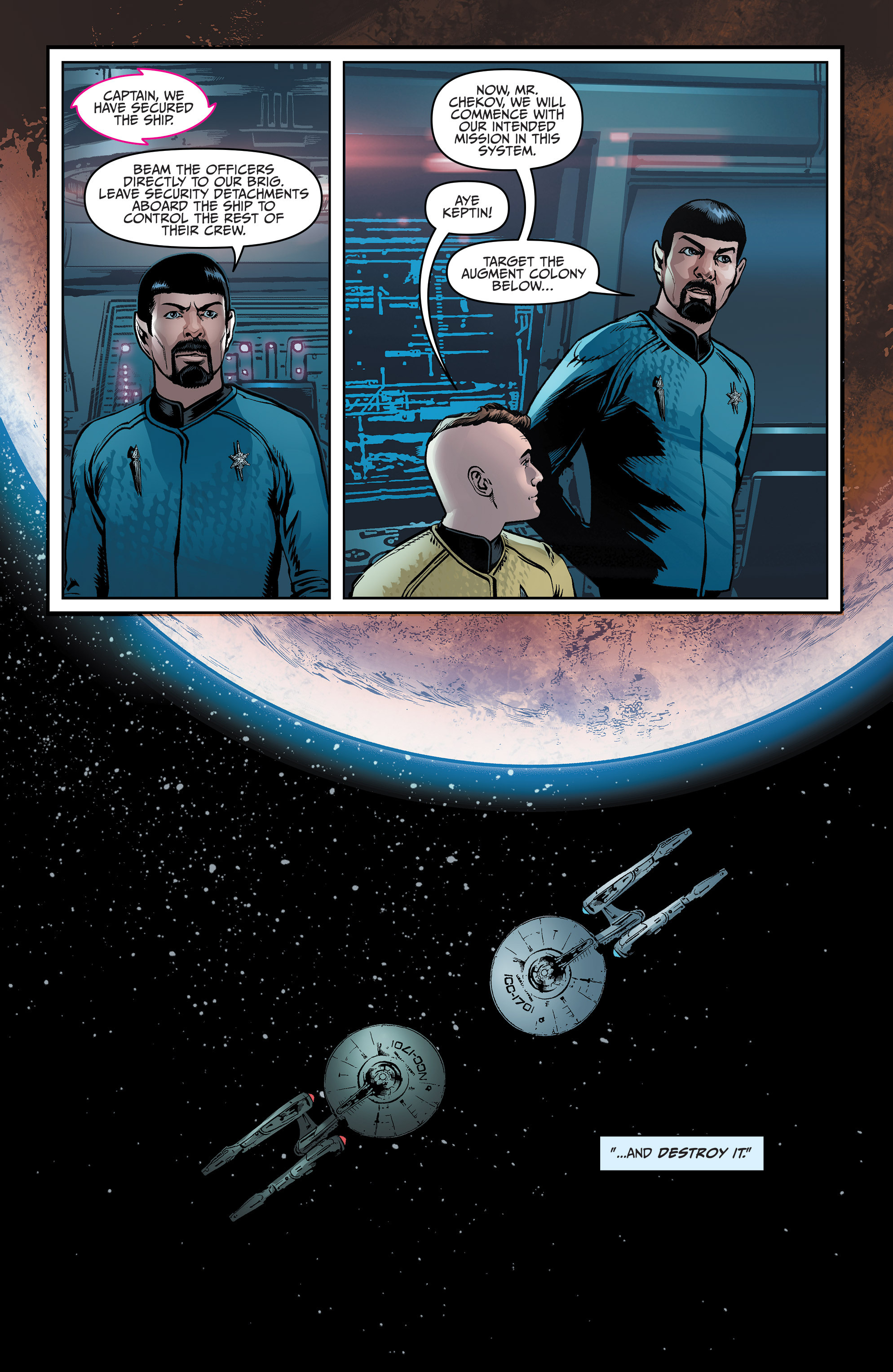 Read online Star Trek (2011) comic -  Issue #50 - 18