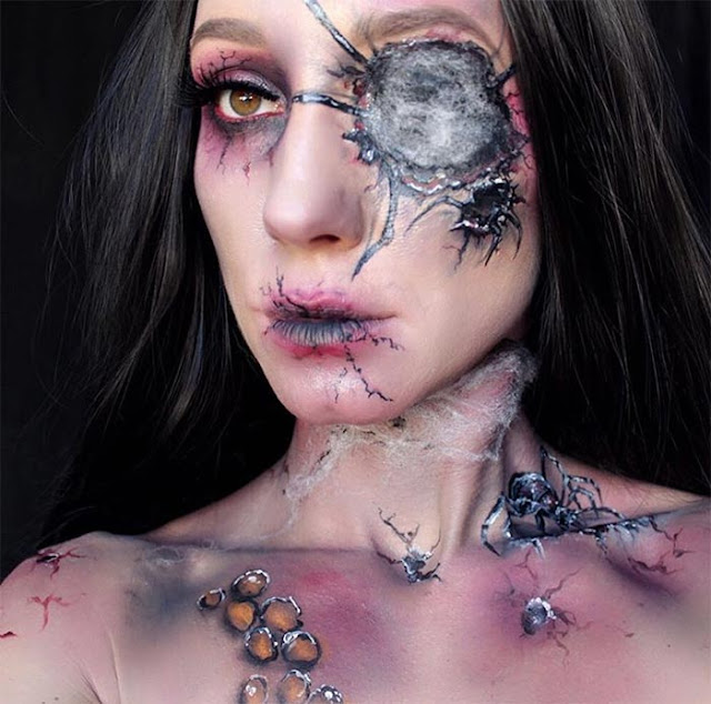 scary halloween makeup scary halloween makeup