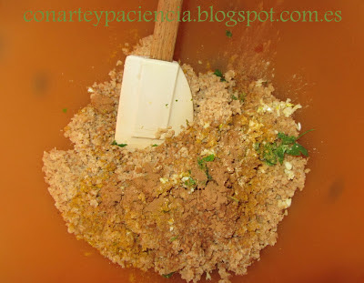 Albóndigas con curry y leche de coco (vegetarianas)