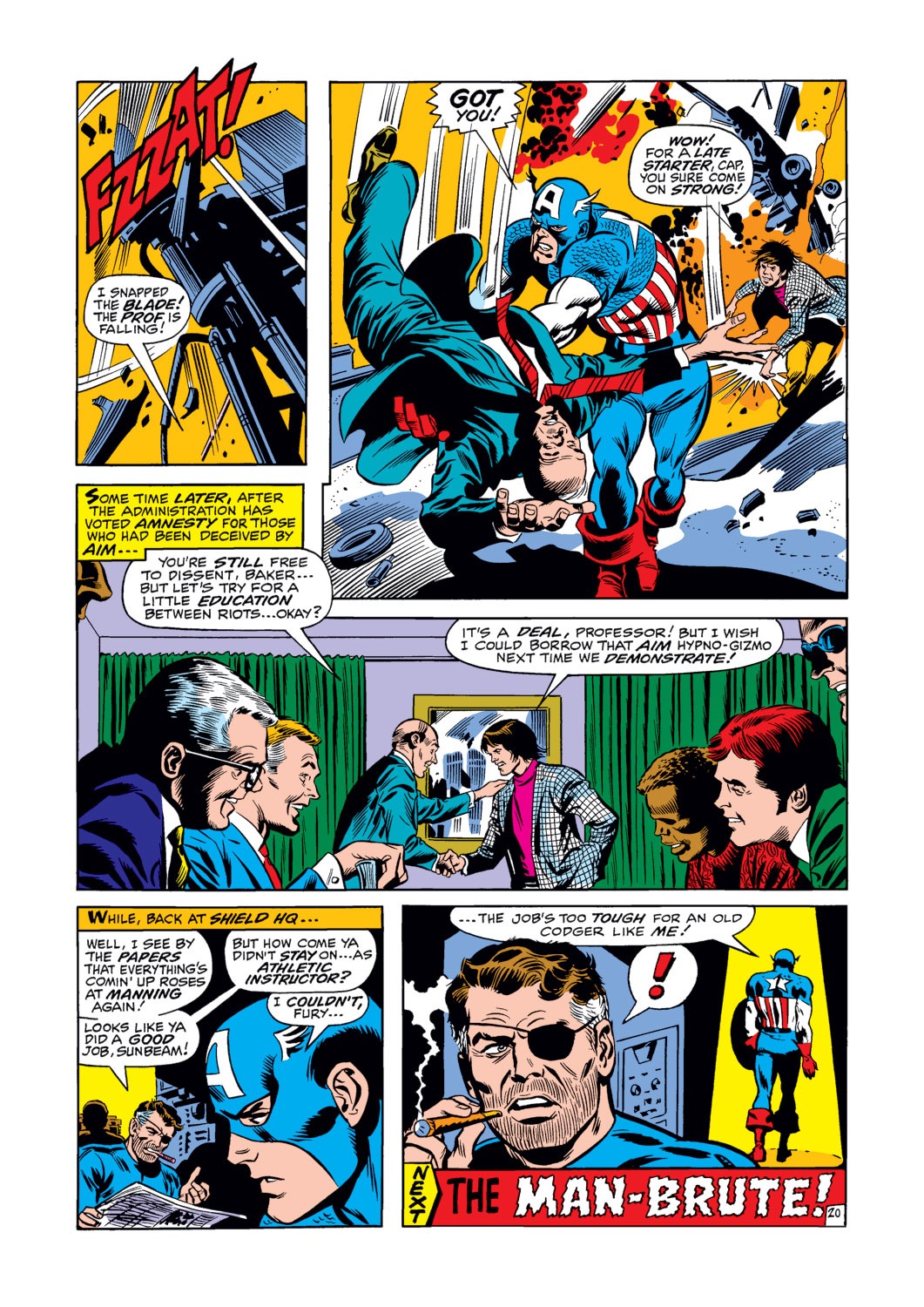 Captain America (1968) Issue #120 #34 - English 21