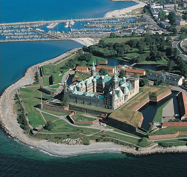 Castelo de Kronborg, Dinamarca - declarado Patrimônio da Humanidade pela UNESCO