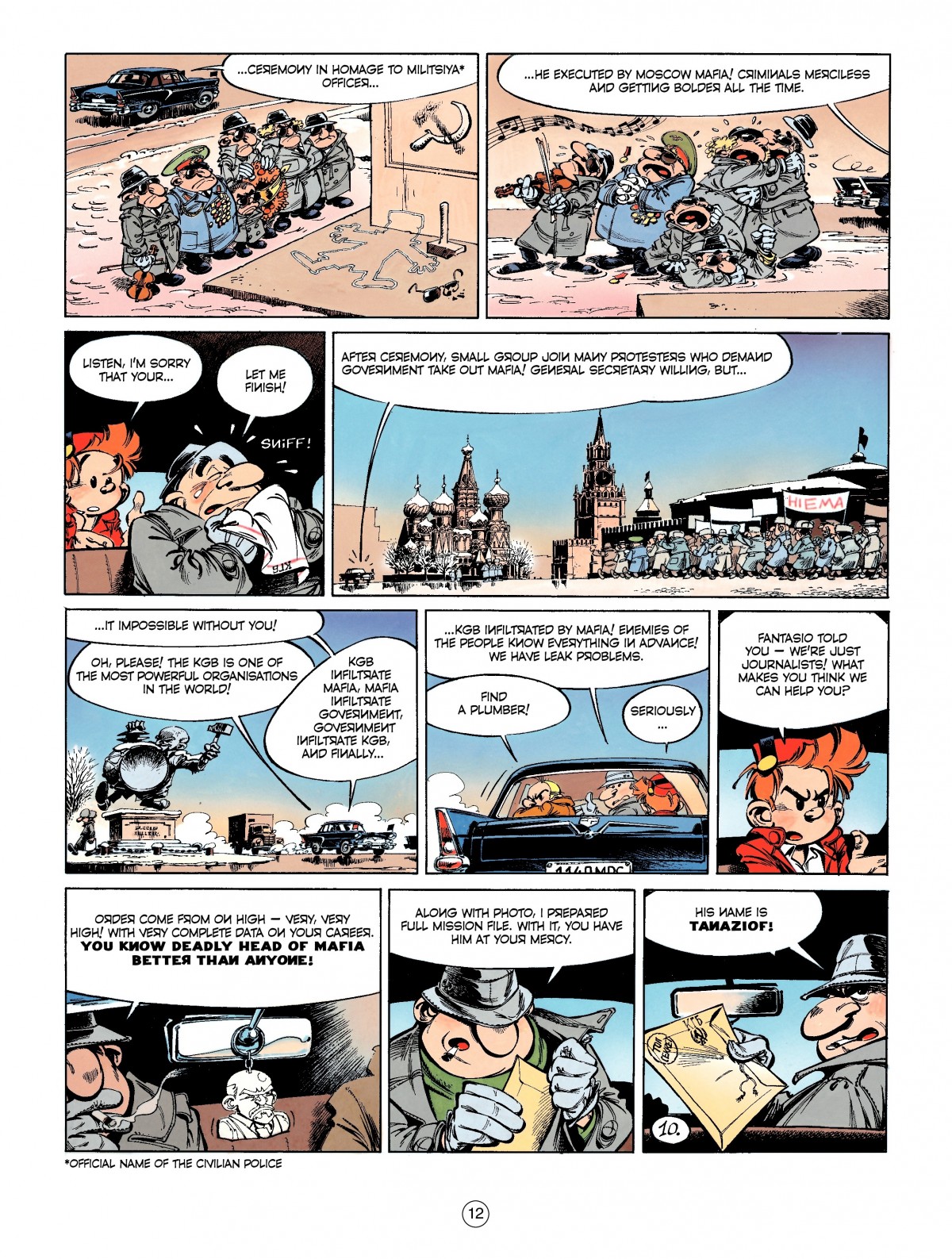 Read online Spirou & Fantasio (2009) comic -  Issue #6 - 12
