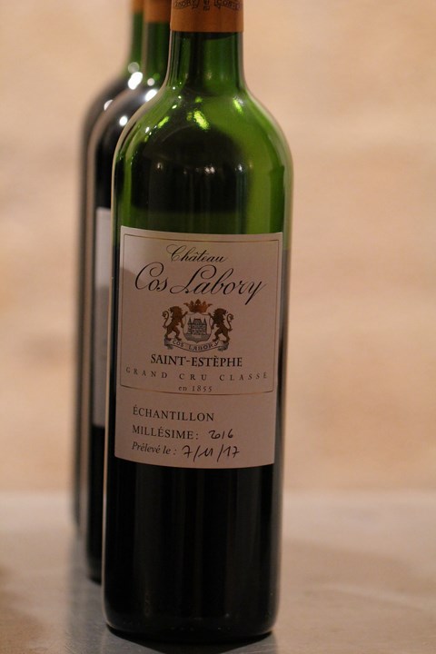 Dégustation des vins Château Cos Labory au Carré des Feuillants