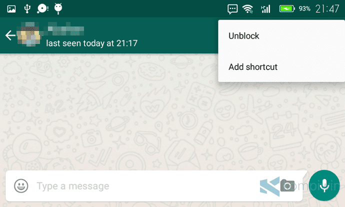 unblock whatsapp