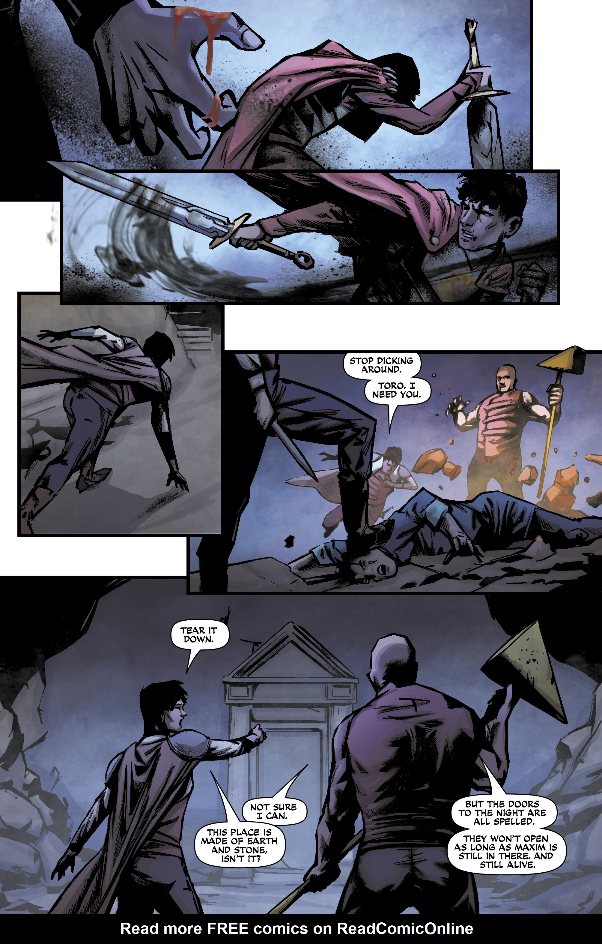 Read online Shades of Magic comic -  Issue #8 - 12