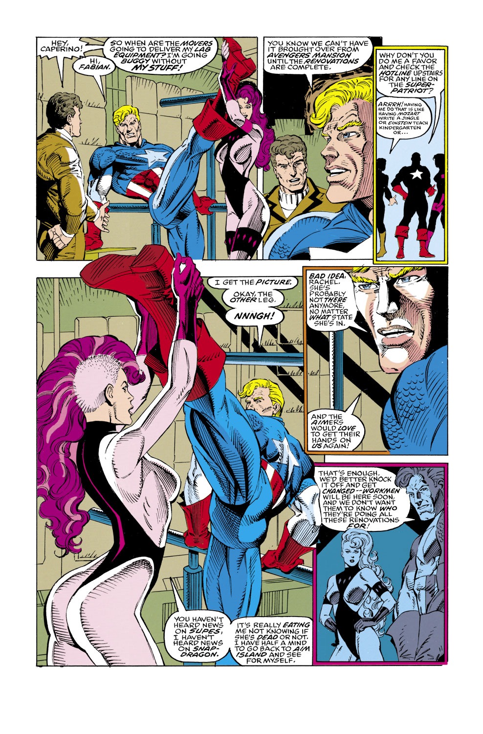 Read online Captain America (1968) comic -  Issue #426 - 6