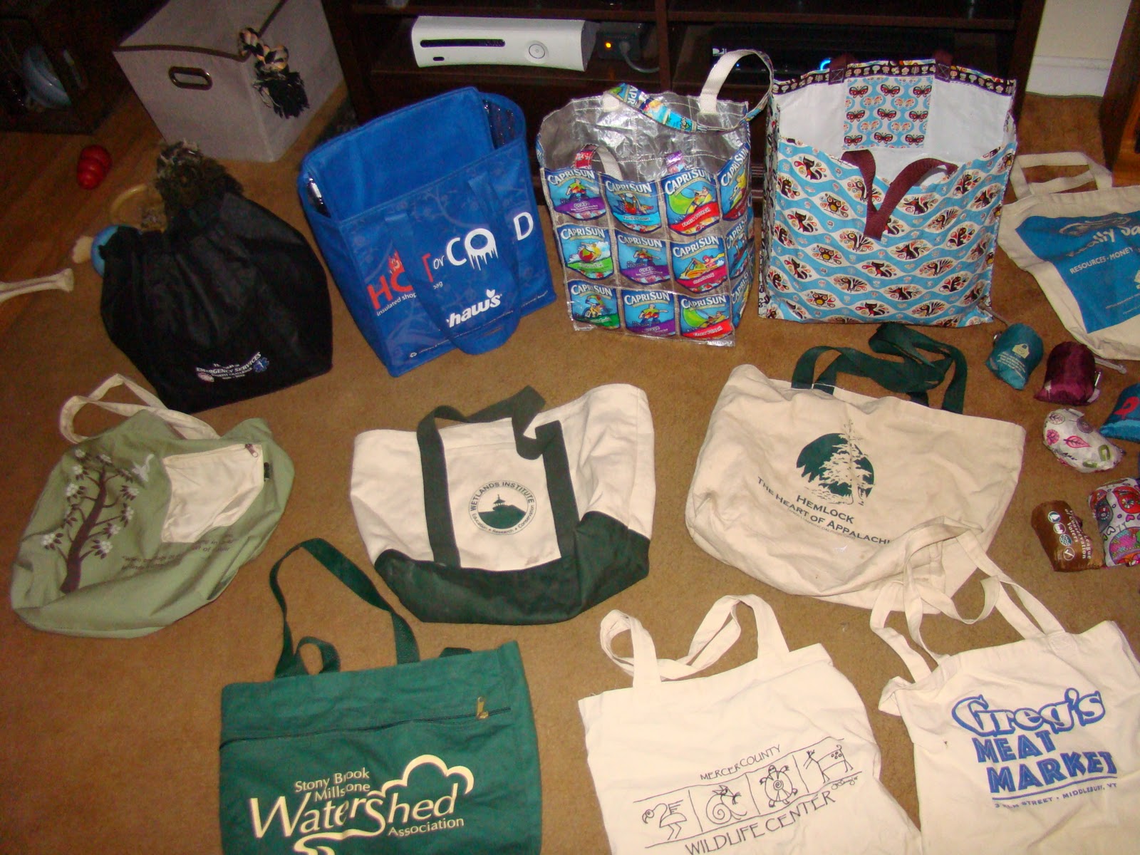 The Green Zoo How Many Tote Bags is Too Many?