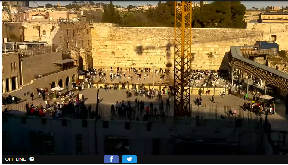 End of the Age Bible Prophecy 10 Jerusalem Western Wall LIVE CAM