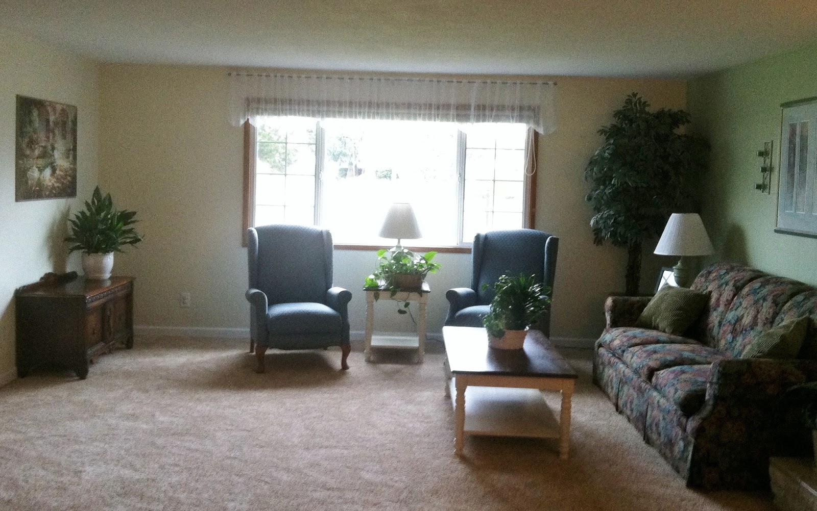 Fresh Redesign: Cottage Garden Living Room
