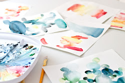 michaels makers watercolor tutorials blend dry own let