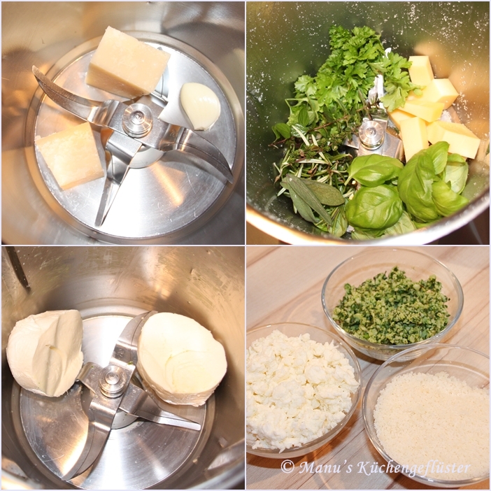 Manus Küchengeflüster: Hefeschnecken mit dreierlei Käse