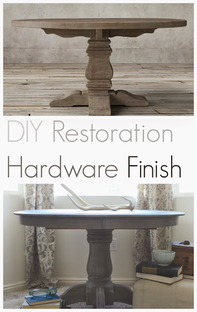 from Gardners 2 Bergers DIY Restoration Hardware