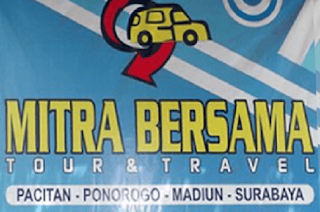 MITRA BERSAMA Travel Pacitan Ponorogo Madiun Surabaya