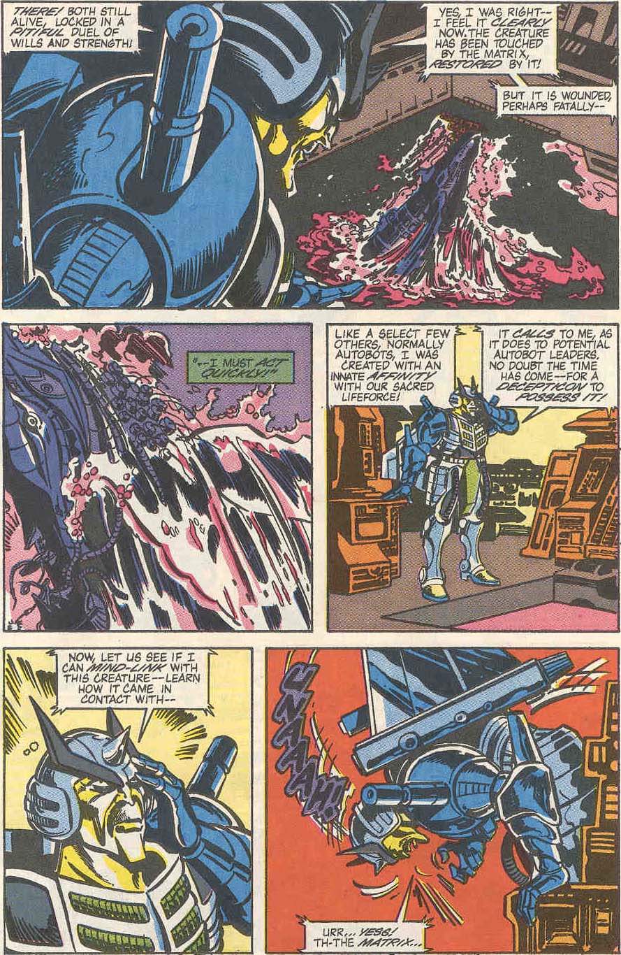 Read online The Transformers (1984) comic -  Issue #64 - 17