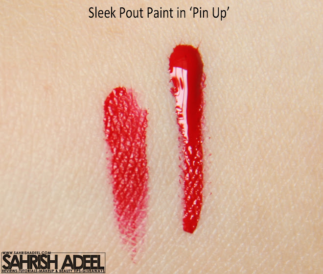 Sleek Pout Paint in 'Pin Up' - Review & Swatch
