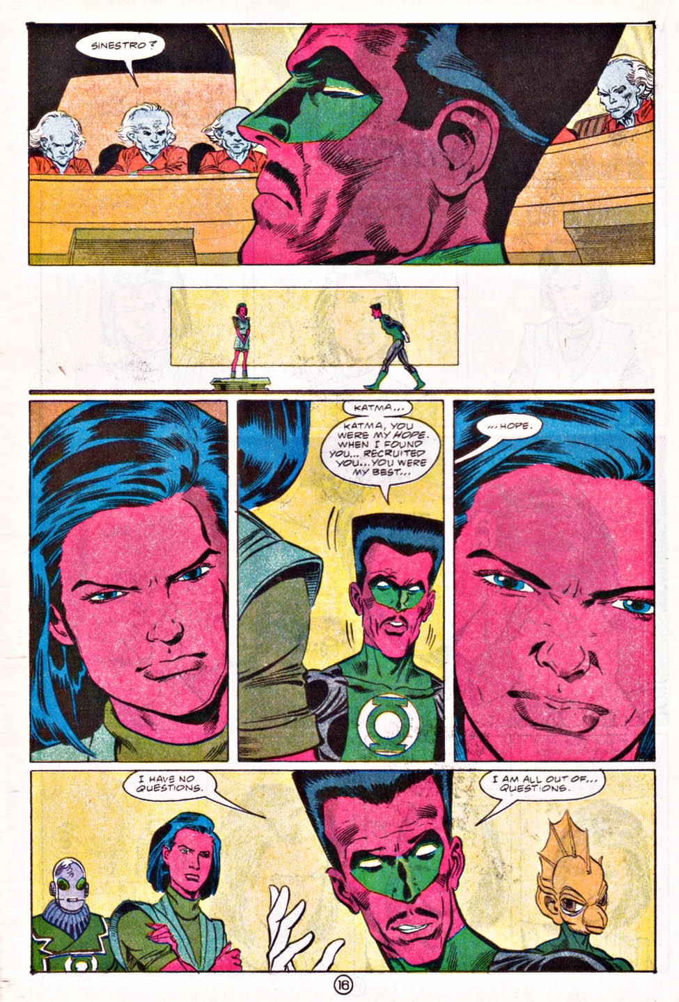 Read online Green Lantern: Emerald Dawn II comic -  Issue #6 - 17