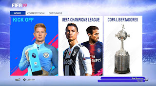 FIFA 19 Full Graphic Menu Style For PES 2013